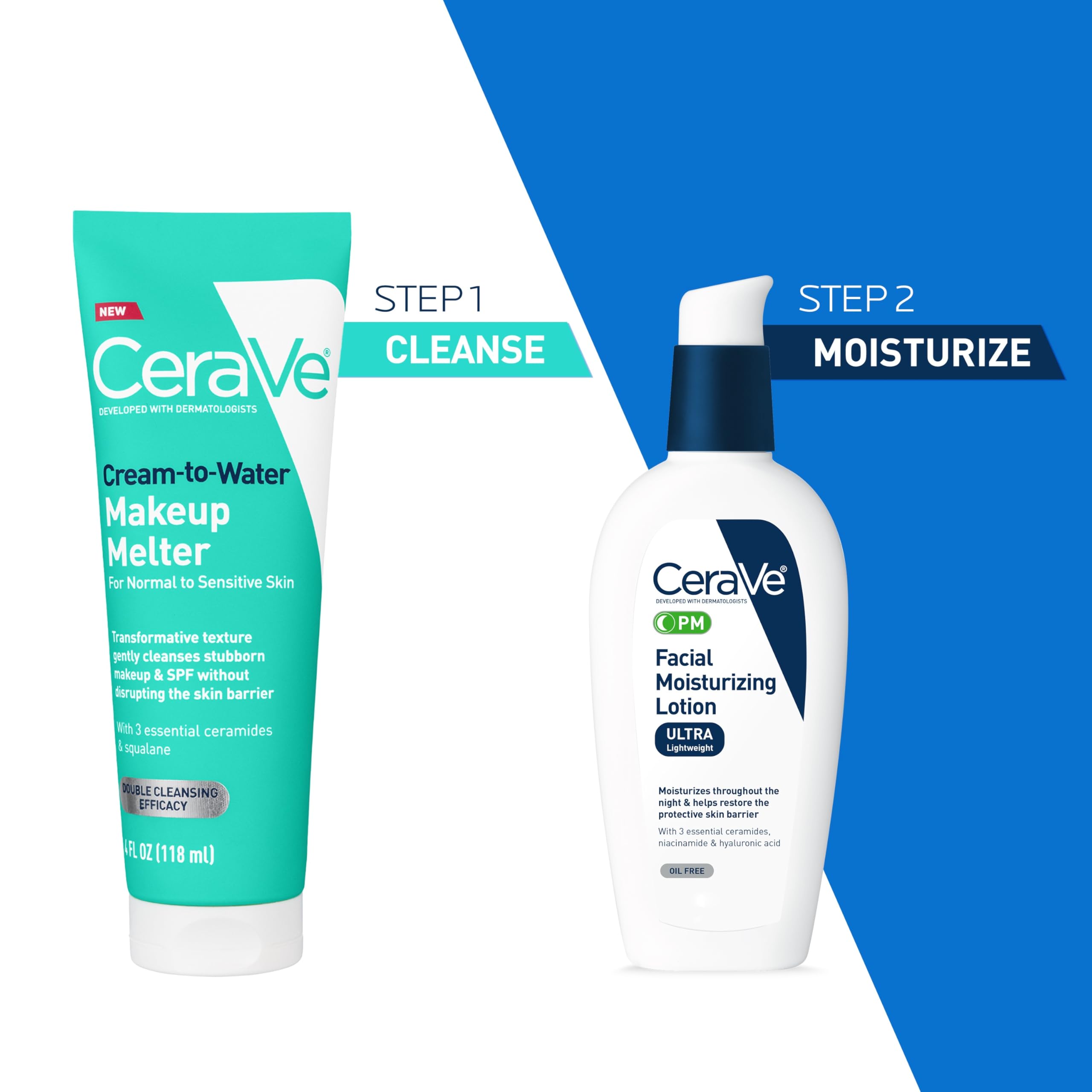 CeraVe Makeup Melter: Cream to Water Cleanser -9 CeraVe Makeup Melter: Cream to Water Cleanser -9