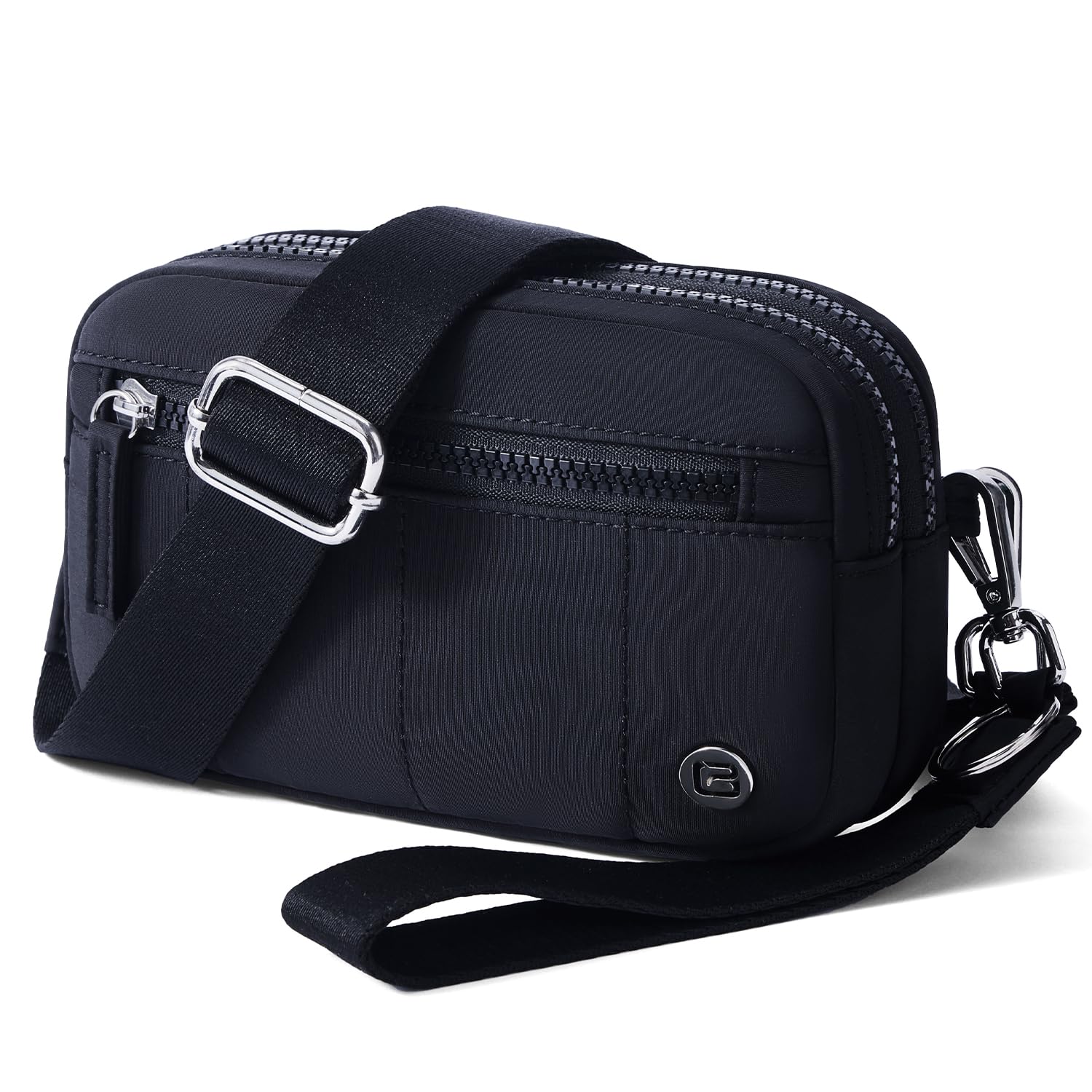POIUGOYA Small Nylon Crossbody Bags for Women, RFID Wristlet Wallets