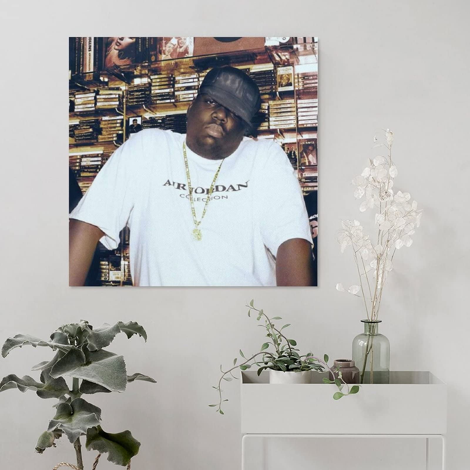 RAP MADE ヒップホップポスター ビギー 浮世絵風 額縁付き RAP MADE ヒップホップポスター ビギー 浮世絵風 額縁付き