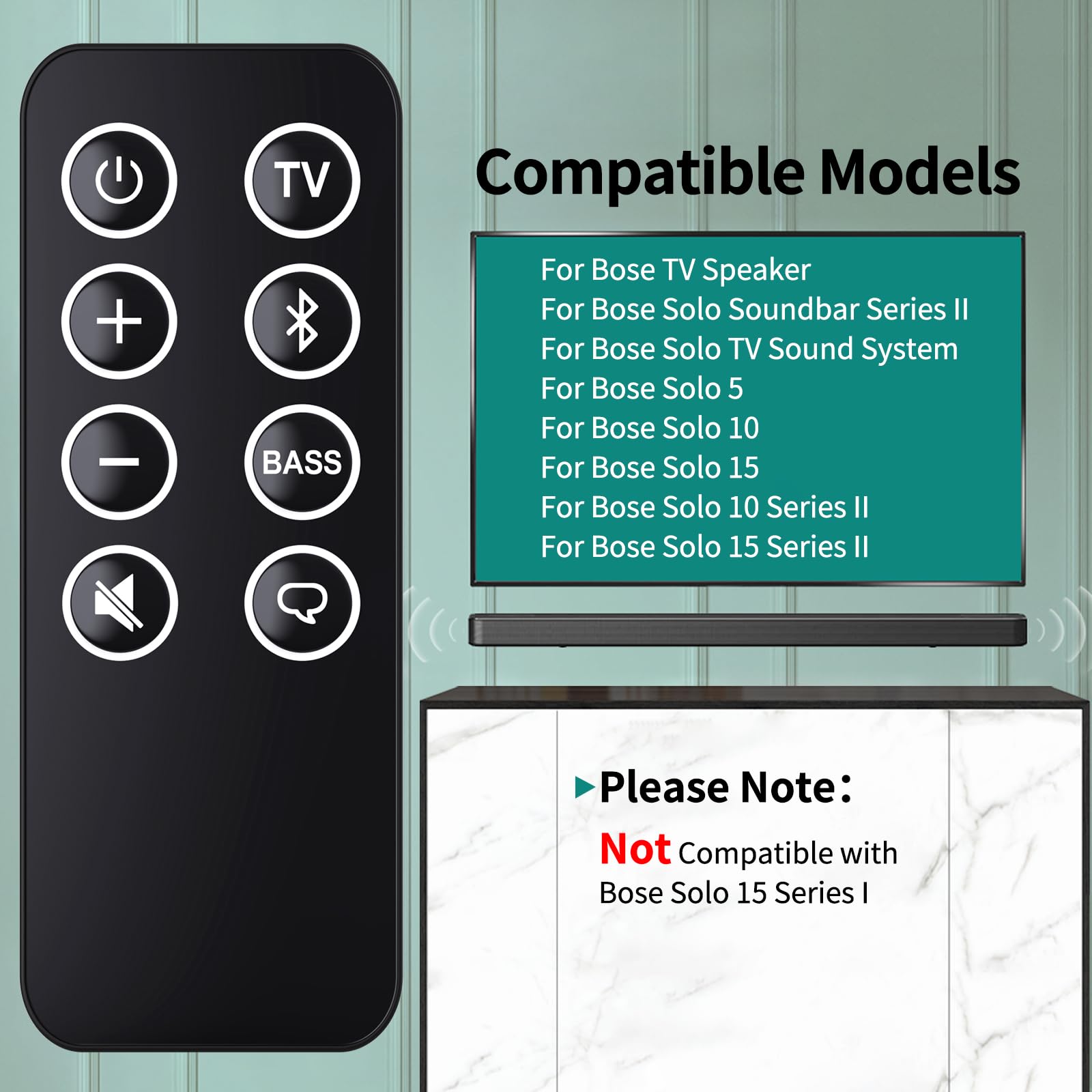 Bose サウンドバー リモコン付き 418775 Bose サウンドバー リモコン付き 418775