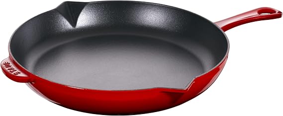 STAUB Cast Iron, Frying Pan, Cherry, 26 cm
