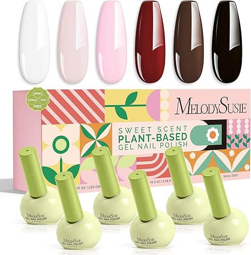 MelodySusie Gel Nail Polish Kit with P-Plus30F UV Nail — close-up of materials and construction quality