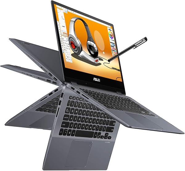 ASUS VivoBook Flip 2022 - Pantalla táctil 2 en 1 delgada y ligera (4 núcleos Intel i5-10210U, 8 GB de RAM, 512 GB PCIe SSD, cámara web, Stylus) portátil convertible, retroiluminado, huella digital, Wi-Fi 6, lápiz IST, Windows 10 Pro 🥇✔️ ® A Pedido 🏆™