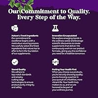 Vista 7 de Cápsulas de glicinato de magnesio de alta absorción - 500 mg de glicinato de magnesio por porción para sueño relajante más apoyo muscular, óseo