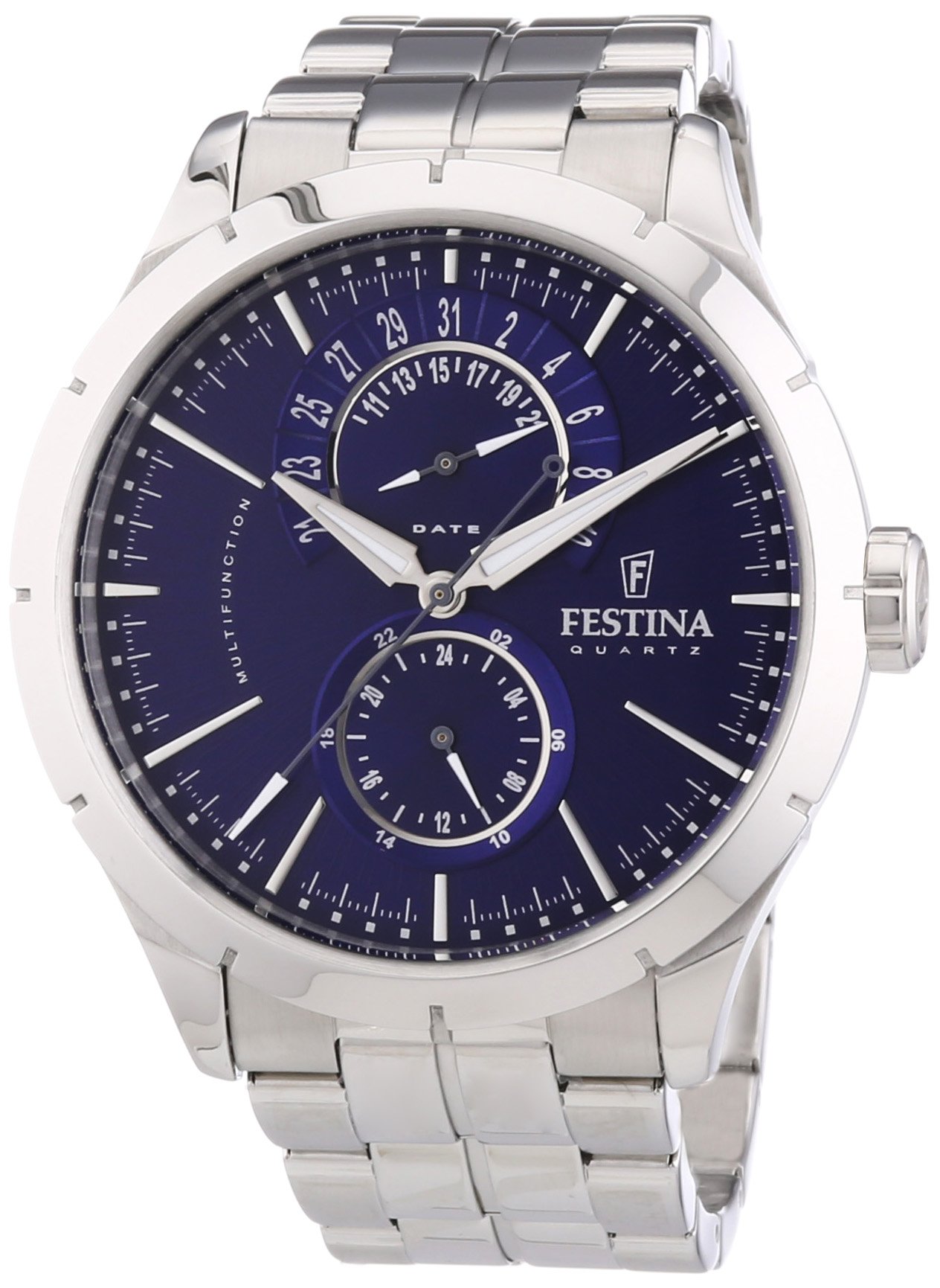 Festina - Heren - Stalen - Kunststoffen band - Elegant - Horloges