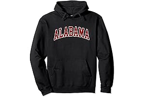 Alabama - Throwback Design Print - Classic Pullover Hoodie