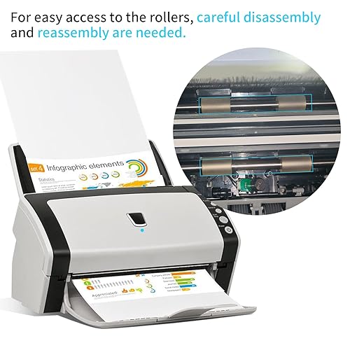 PA03630-Y215 PA03630-G205 Scanner Exit & Feed Roller Seychelles - View #4