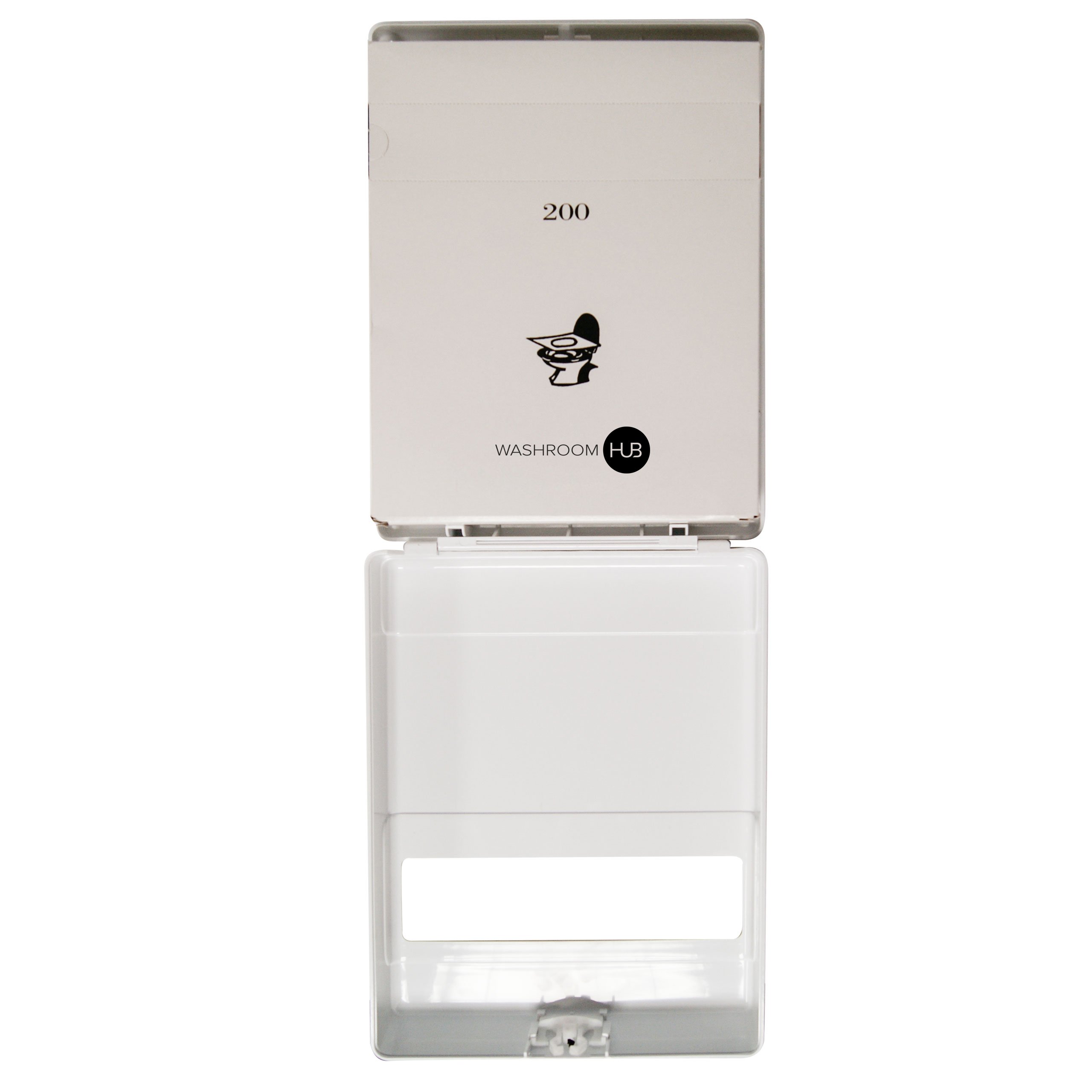 Sanitaires Commerciaux - Distributeur de Couvre-Sièges de Toilette - Fixation Murale - Blanc