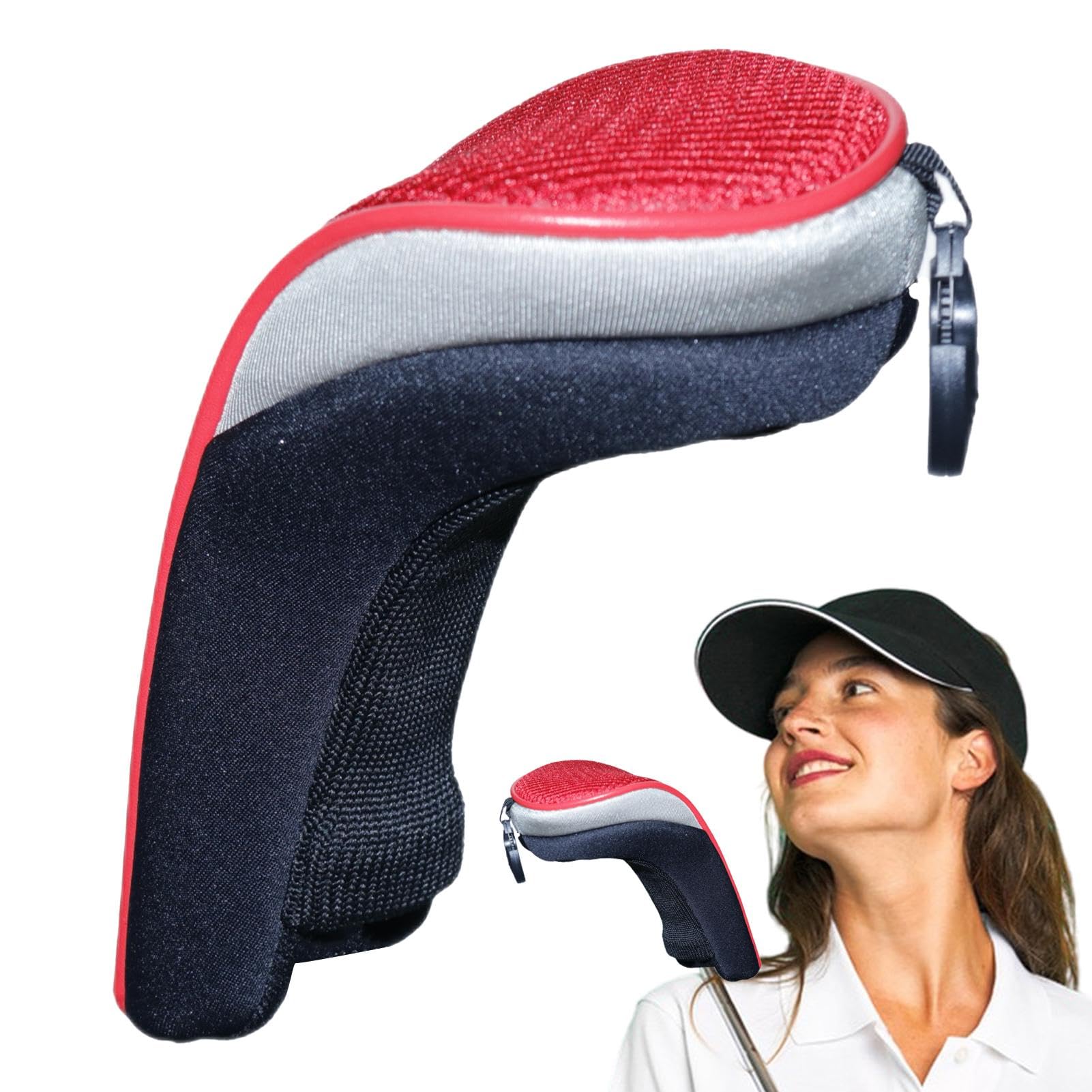Golf Head Covers | Golf Club Cover for Driver Head | Wood Headcovers, Hybrid Club Covers, Scratch-Resistant Golf Accessories for Men & Women