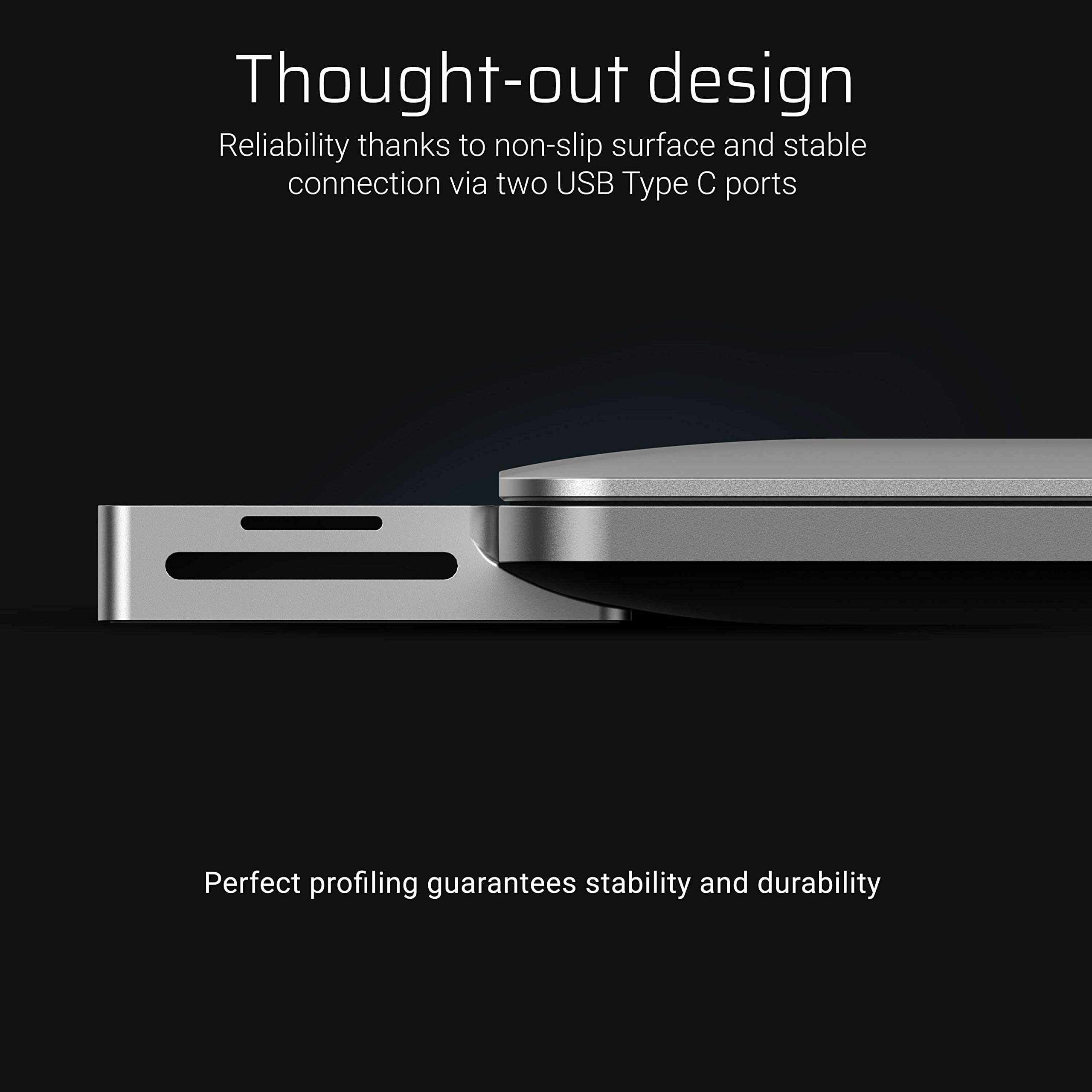 Green Cell Connect60 HUB USB-C 8im1 Adapter Dockingstation(Thunderbolt 3 (4K 60Hz), USB-C, 3xUSB 3.0, HDMI, microSD, SD) Power Delivery 100W für MacBook Pro 13" / 15" (2016/2017/2018/2019), Air (2019)