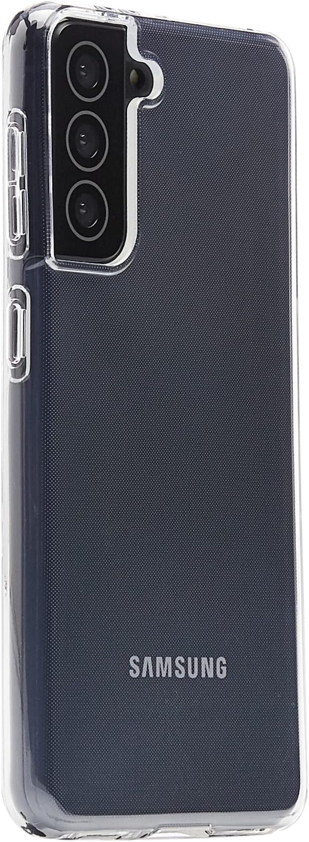 Amazon Basics Crystal Clear Soft TPU Cover for Samsung Galaxy S21