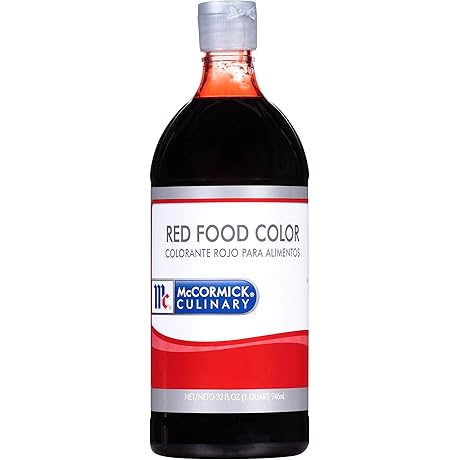 McCormick Culinary Red Food Coloring: Enrich Your Creations with Vibrant Red Hues