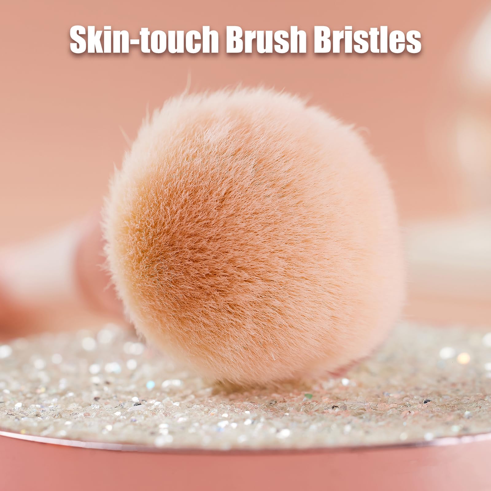 Double Ended Makeup Brush Two-In-One for Creating a Gorgeous Foundation Brush for Liquid Makeup Brochas Para Maquillaje Patrick Ta Blush Foundation Blush (Pink) - Image 2