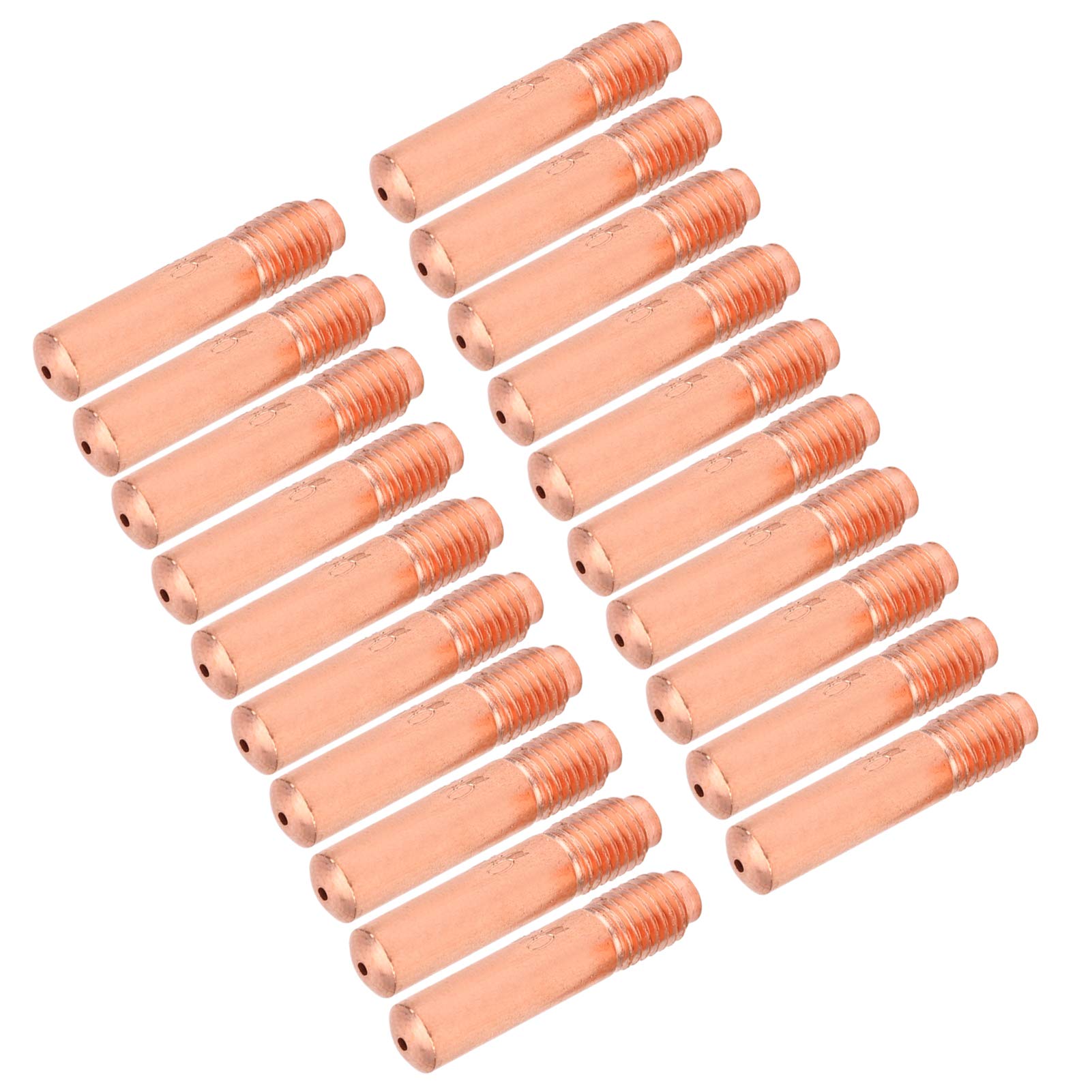 Replacement Welding Nozzle, Welding Gas Tip 20Pcs Welding Nozzle for Miller Millermatic M?10 M?15 M?25 M?40 M?100 M?150