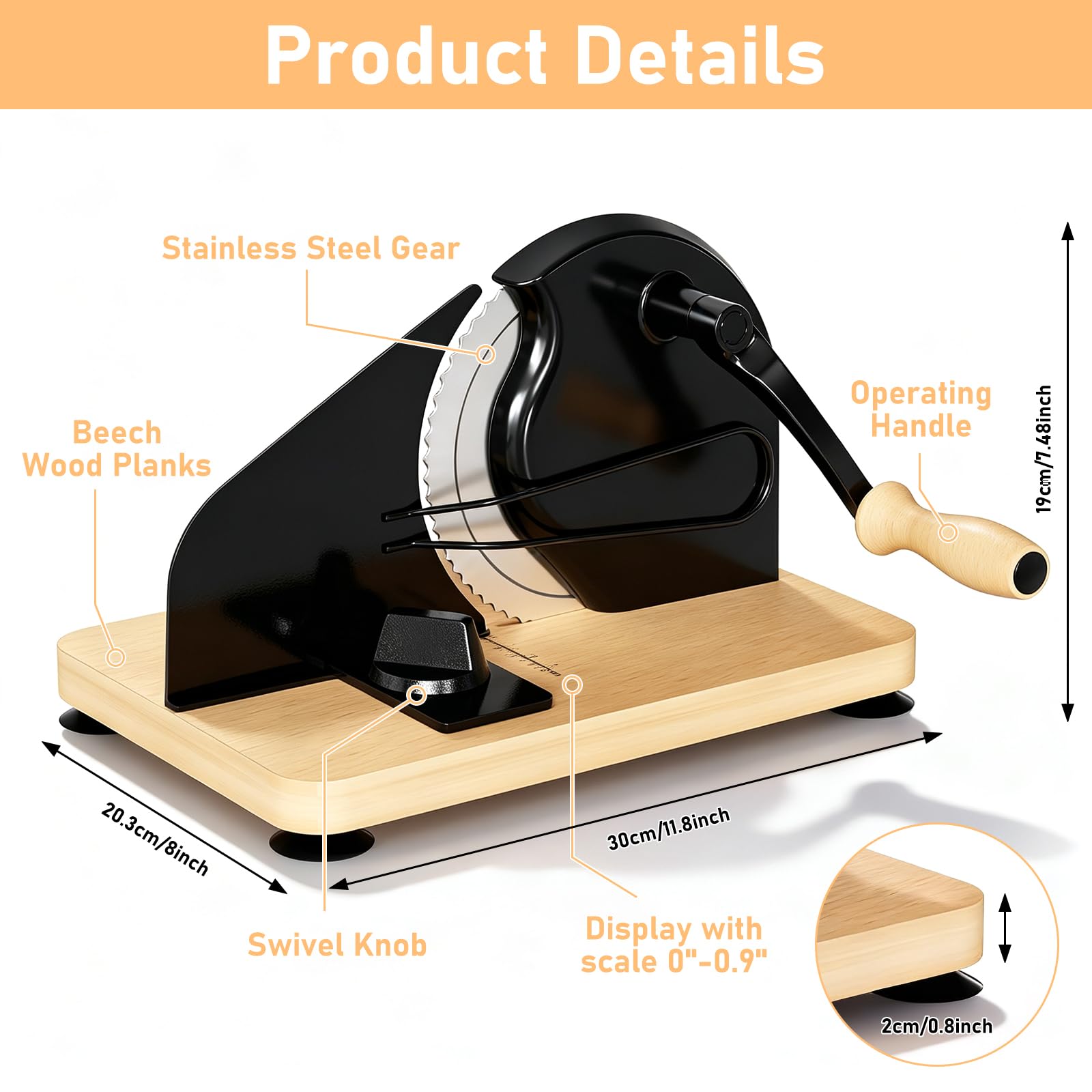 Manual Bread Slicer - Perfect Slices Every Time -2 Manual Bread Slicer - Perfect Slices Every Time -2