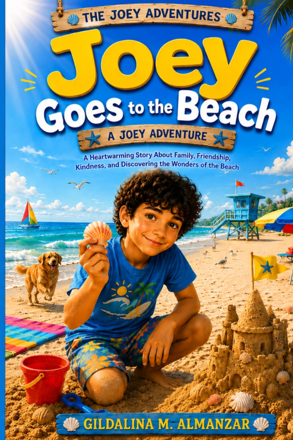 Joey Goes to the Beach: A Heartwarming Story About Family, Friendship, Kindness, and Discovering the Wonders of the Beach (The Joey Adventures)