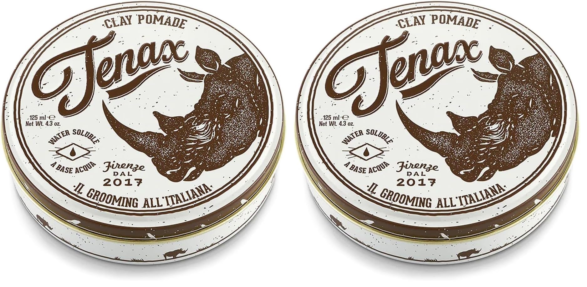 Tenax Saç Şekillendirici Pomade - Clay (2 paketi)