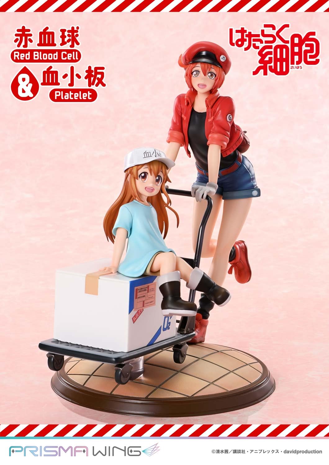 Amazon | PRISMA WINGはたらく細胞!! 赤血球＆血小板 Non Scale 完成品