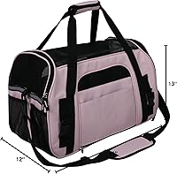 Vista 59 de EliteField Transportador suave para mascotas (aprobado por aerolíneas) Bolsa de viaje para perro, cachorro, gato, de lados suaves