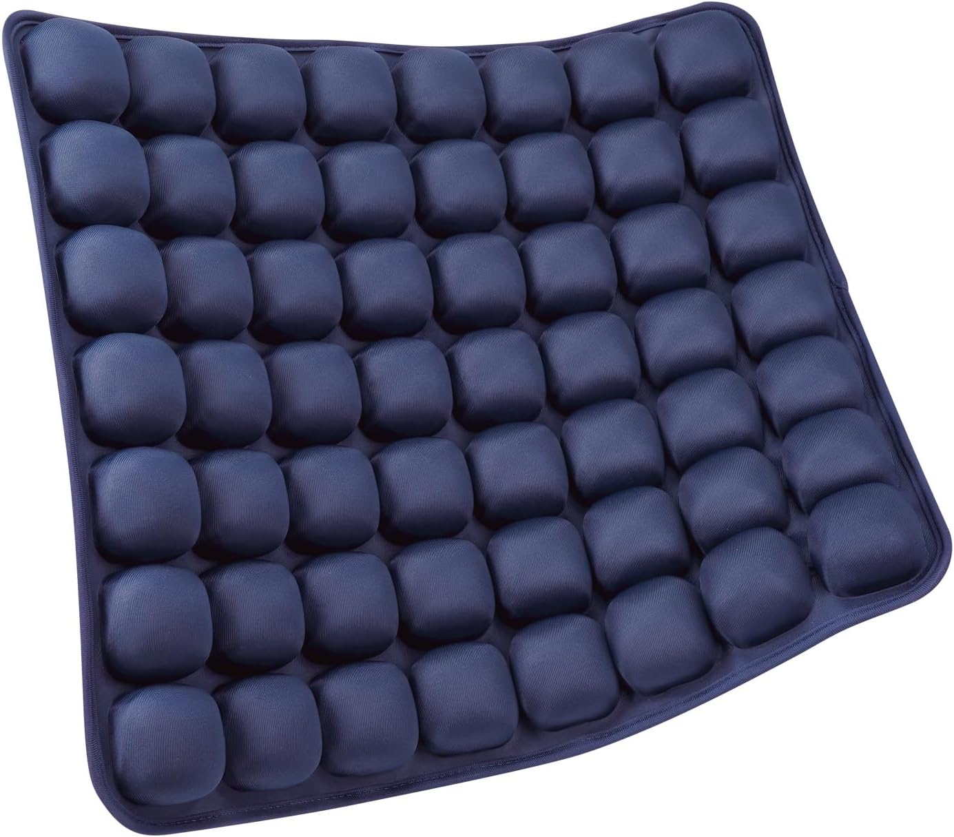 SUNFICON Inflatable Seat Cushion Air Seat Cushion Portable Car Seat Office Chair Wheelchair Pad Anti Bedsore Orthopedics Pain Pressure Relief Cushion Camping Seat Mat w Pump 18"x16" Blue Inflatable Seat Cushion Air Seat Cushion