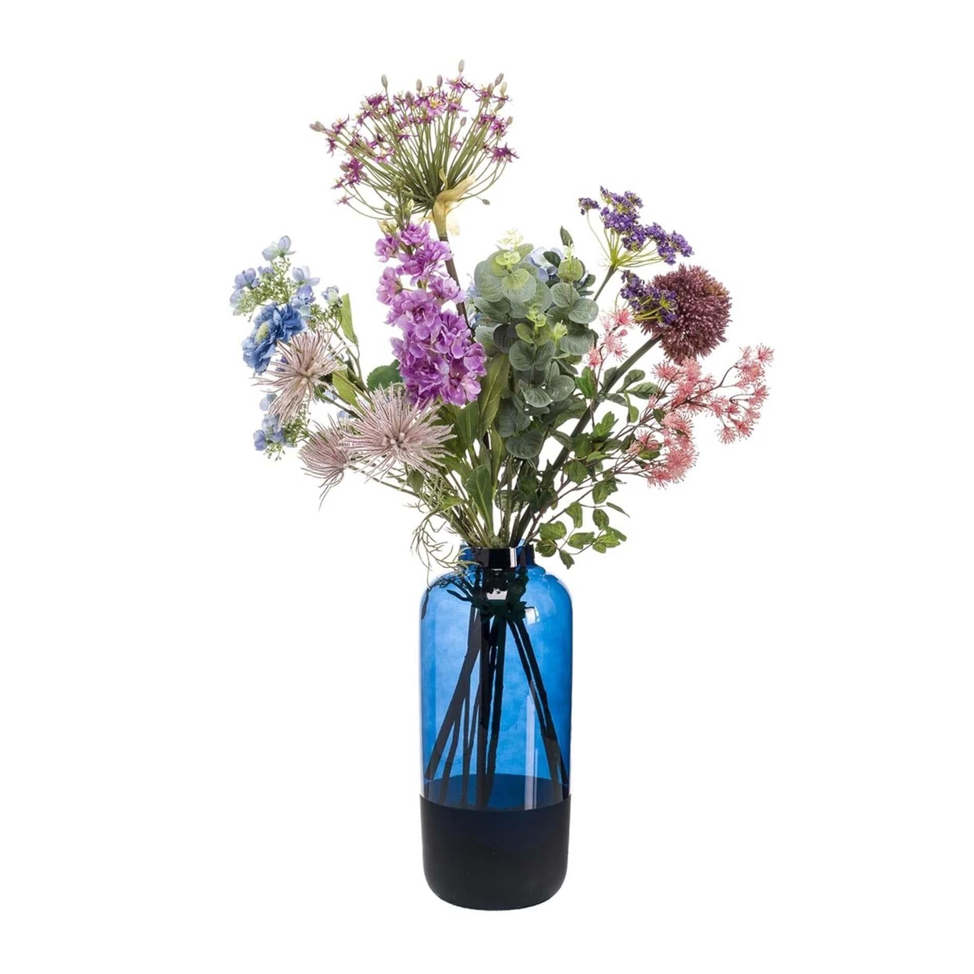 Bouquet de fleurs artificielles pastel pour salon et décoration de table