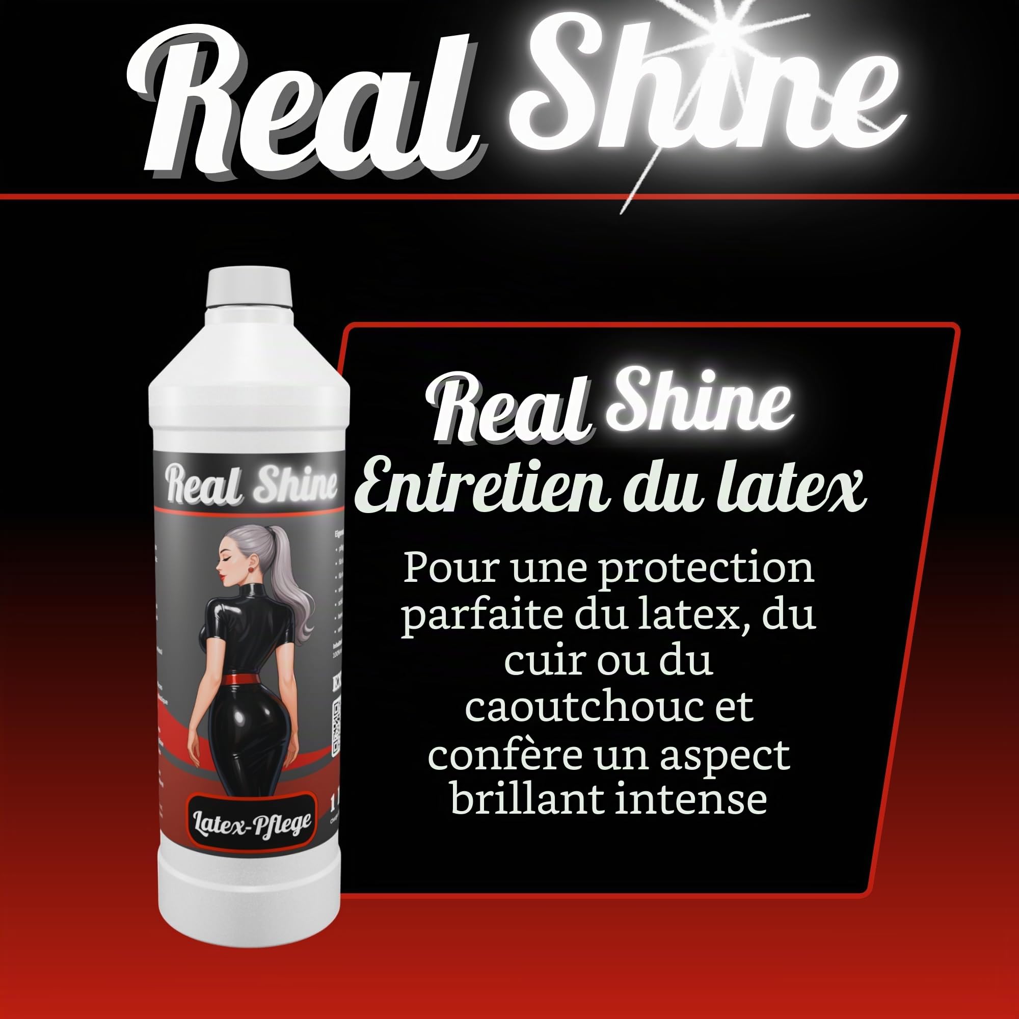 Optimal Huile de silicone pour entretien du latex 1 L