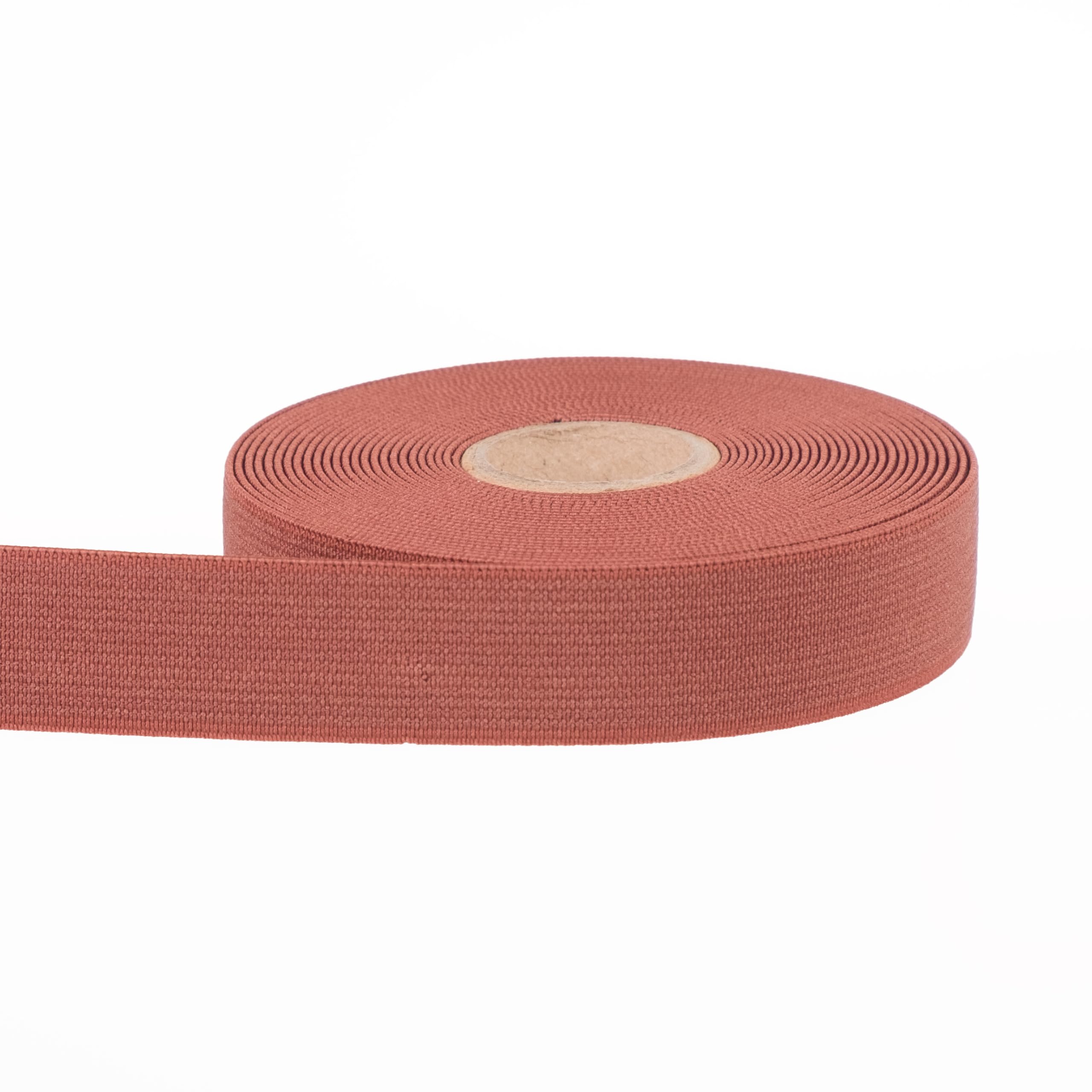 Coloured Elastic for Sewing 20mm Sewing Elastic, Woven Type, 5 Metres (Brown) - Image 2