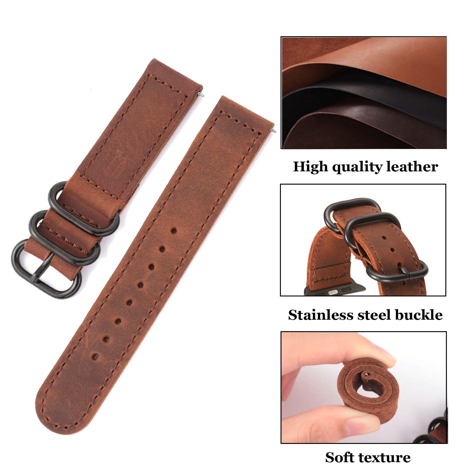 Magnetisches Lederarmband Für Polar Vantage M2 / Vantage M – Ersatzband, Mehrfarbig, Elegant