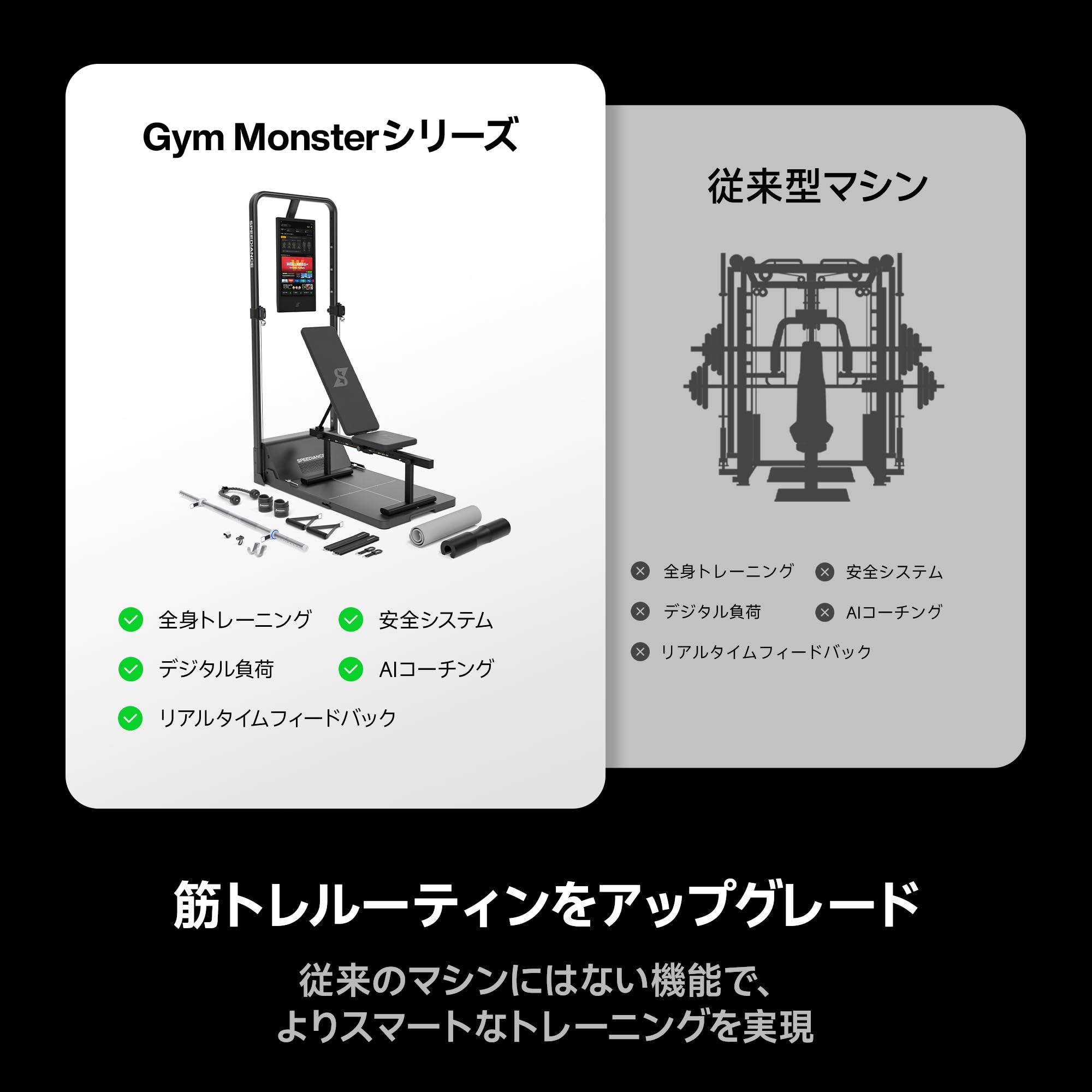 Speediance Gym Monster 2 ホームジム Speediance Gym Monster 2 – Speediance Japan