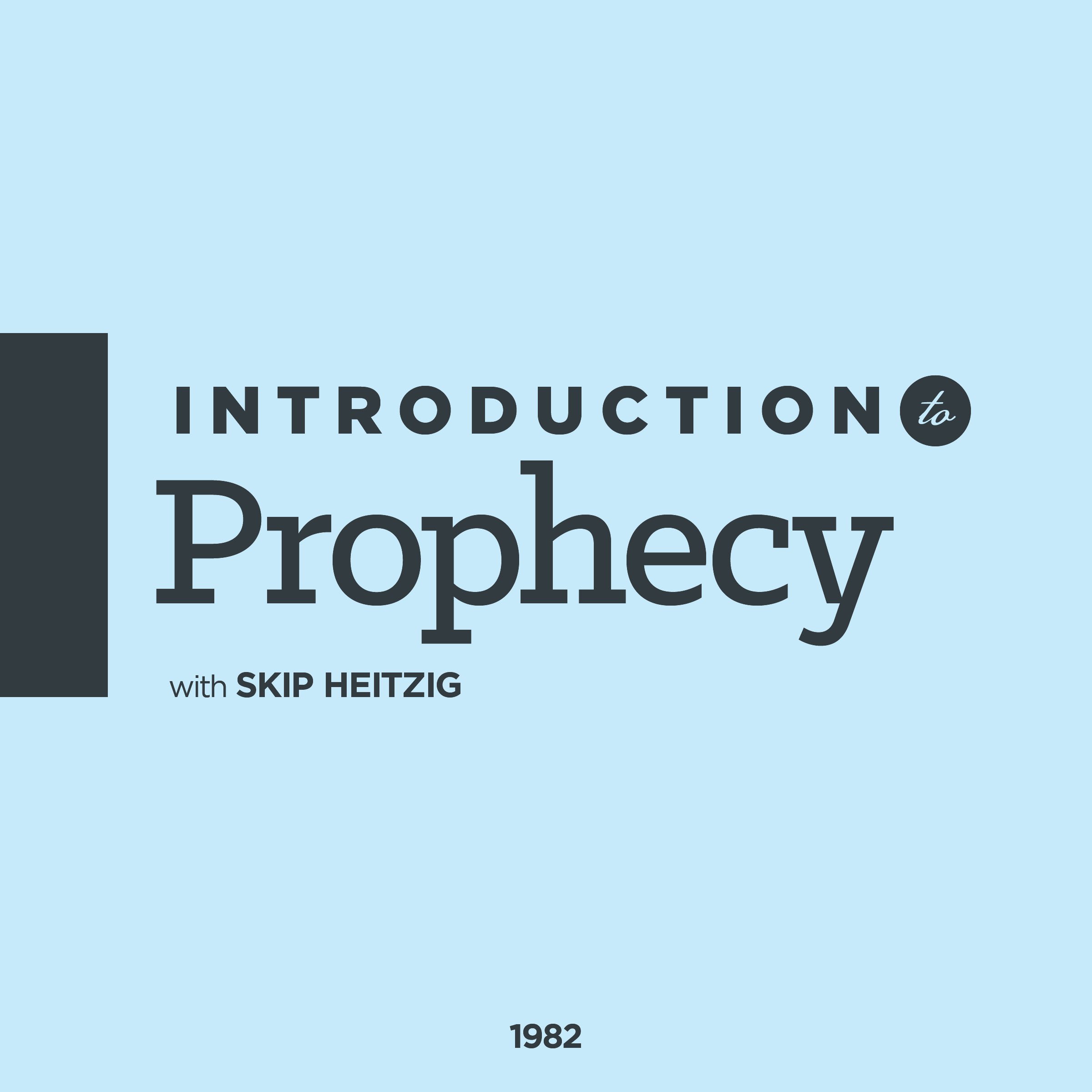 Cover art for Introduction to Prophecy