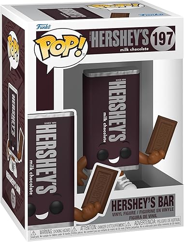 Miniatura 3 de POP Foodies Hershey's - Figura de vinilo Funko de barra de chocolate (con funda protectora de caja compatible), multicolor, 3.75 pulgadas