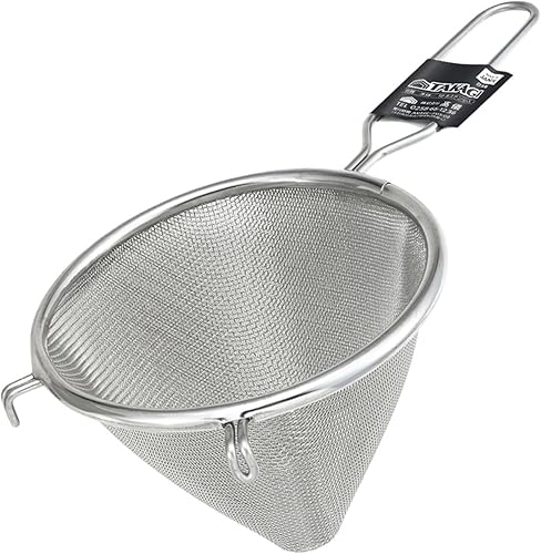 Miniatura 10 de Takagi Craftsman Way 18-8 Stainless Steel Conical Soup Strainer, Made in Japan, 5.1 inches (13 cm)