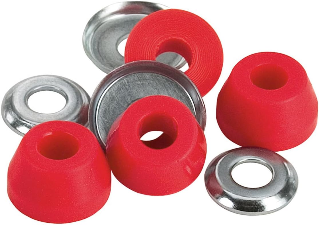 INDEPENDENT LOW BUSHING KIT SOFT 92a red 2pr w/washers