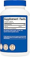 Vista 4 de Nutricost D-manosa 1000 mg por porción, 120 cápsulas – 500 mg por cápsula, salud del tracto urinario, sin OMG y sin gluten