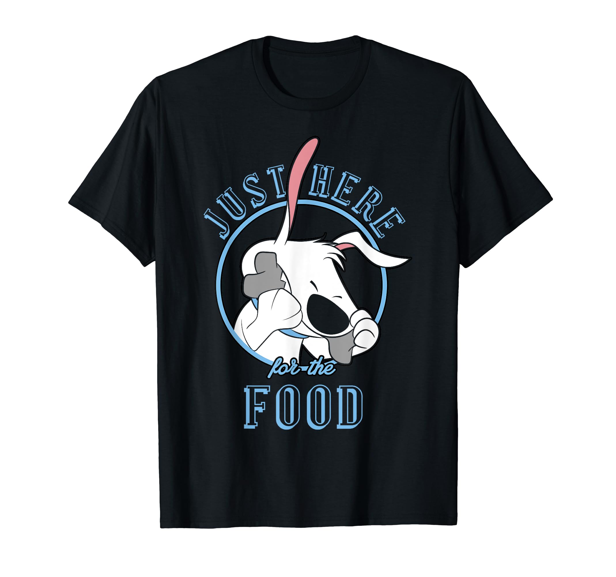 disneyMulan Little Brother Just Here For The Food Portrait T-Shirt
