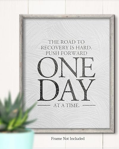 Miniatura 2 de Govivo Sobrio - Regalos de recuperación para hombres y mujeres - Arte de pared sobriedad - Decoración de habitación de aliento de recuperación de