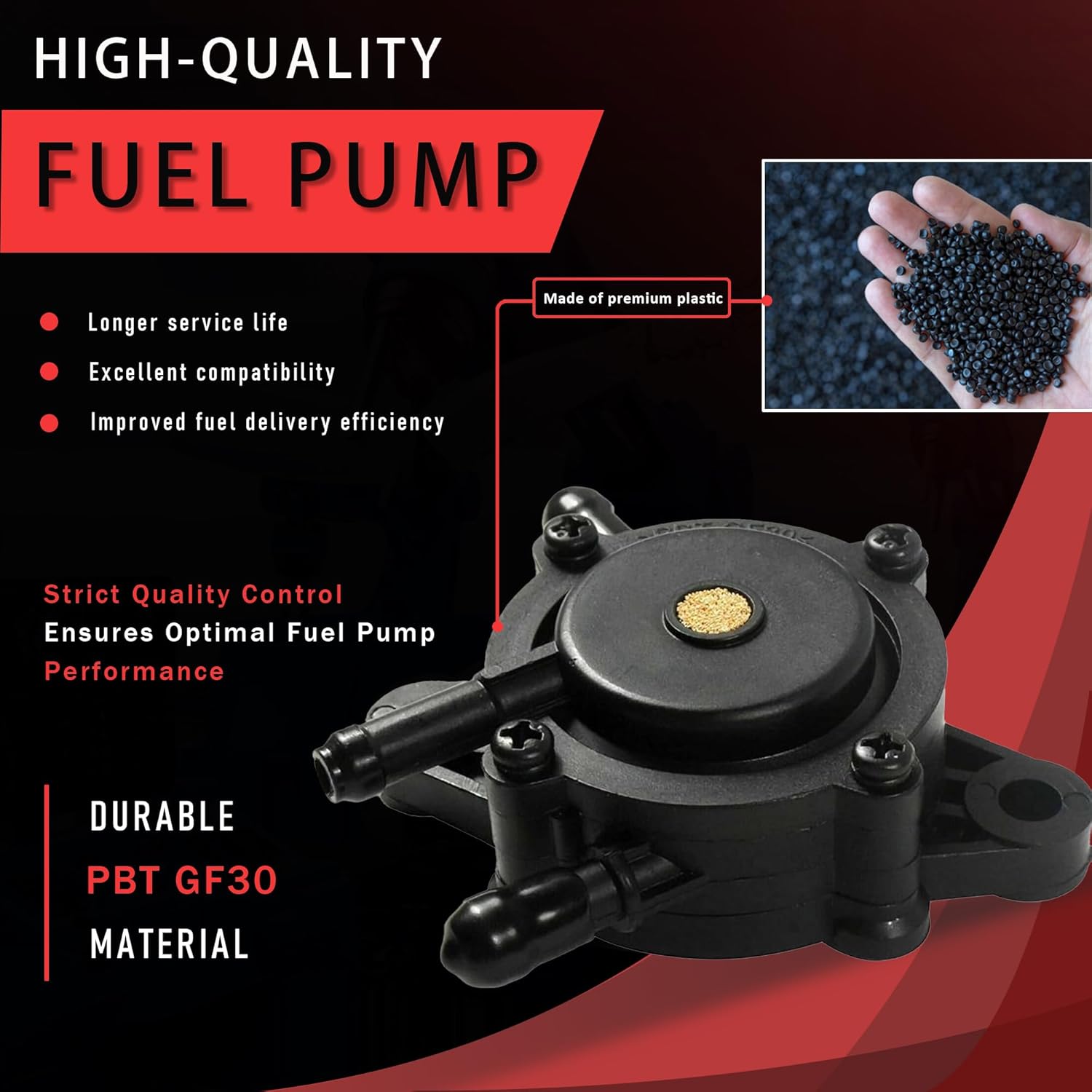 808492 808656 Fuel Pump for Kohler 17HP-25HP Lawn Mower Fuel Pump for Briggs and Stratton John Deere Kawasaki Yamaha Golf Small Engines - Image 4