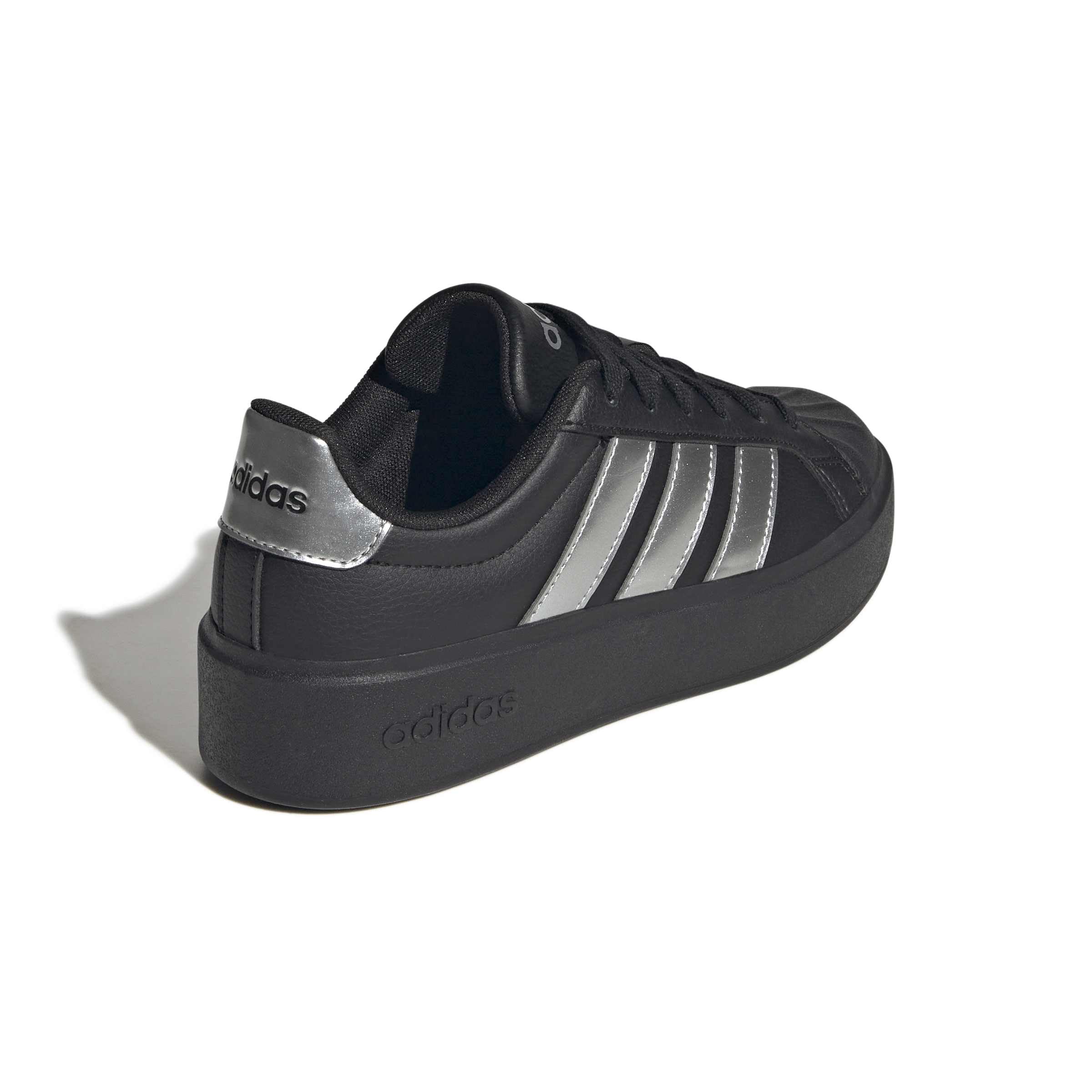 adidas Uniseks - dzieci Streettalk Bold Shoes Junior Black 6.5BUTY