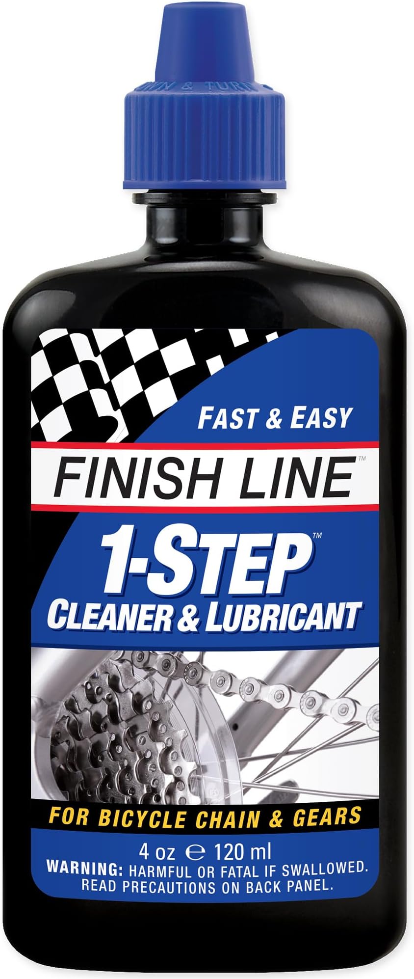 Finish Line 1-Step Bicycle Chain Cleaner & Lubricant