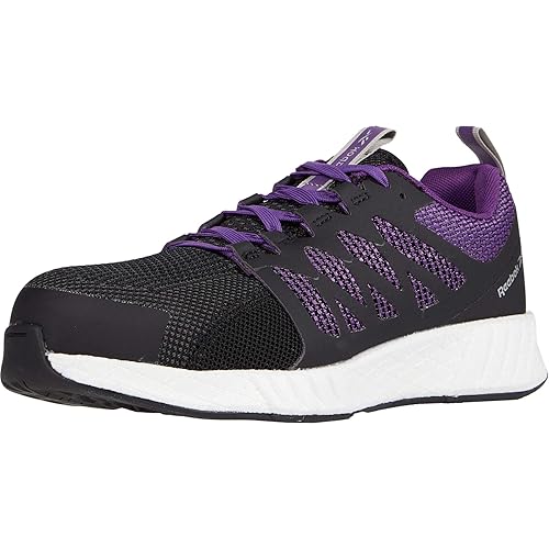 Reebok Womens Rb314 Womens Fusion Flexweave™ Work Safety Toe Athletic Work Shoe Heritage Teal