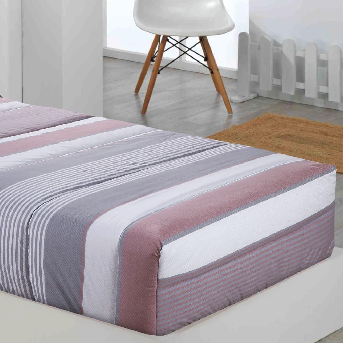 Edredón Ajustable Cama Infantil Zarautz Nude Color Nude Talla Cama 90