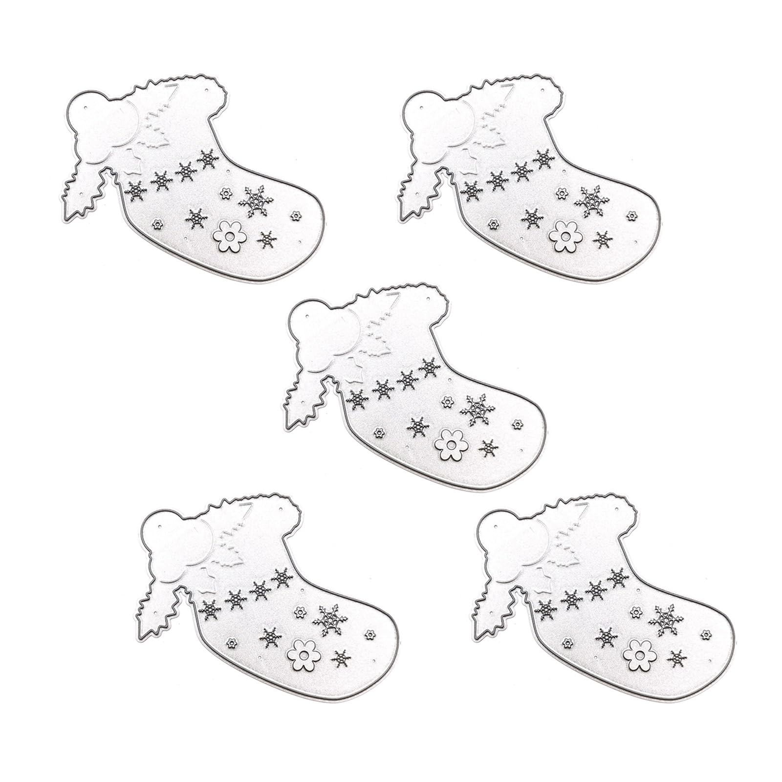Tsophreniq Christmas Cutting Dies Christmas Embossing Die Cut Stencils Carbon Steel Cutting Dies for Scrapbooking Card Making Scrapbooking Tool