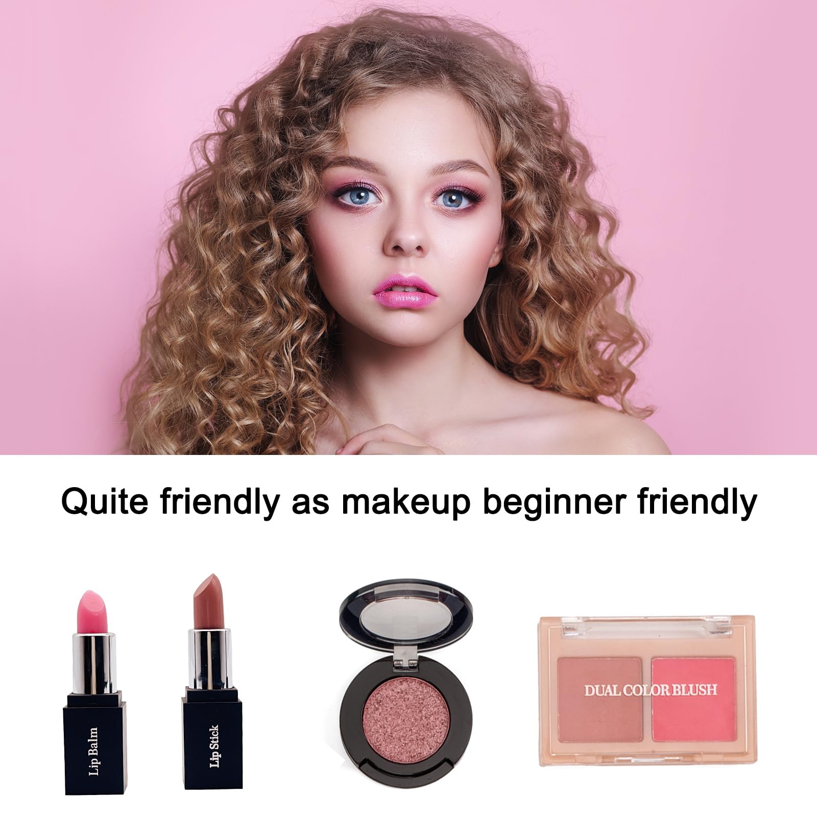 Calendario de Adviento de belleza para niñas y adolescentes, 24 piezas de maquillaje en caja individual, calendario de Adviento de Navidad, sorpresas de belleza, juego de cuenta regresiva