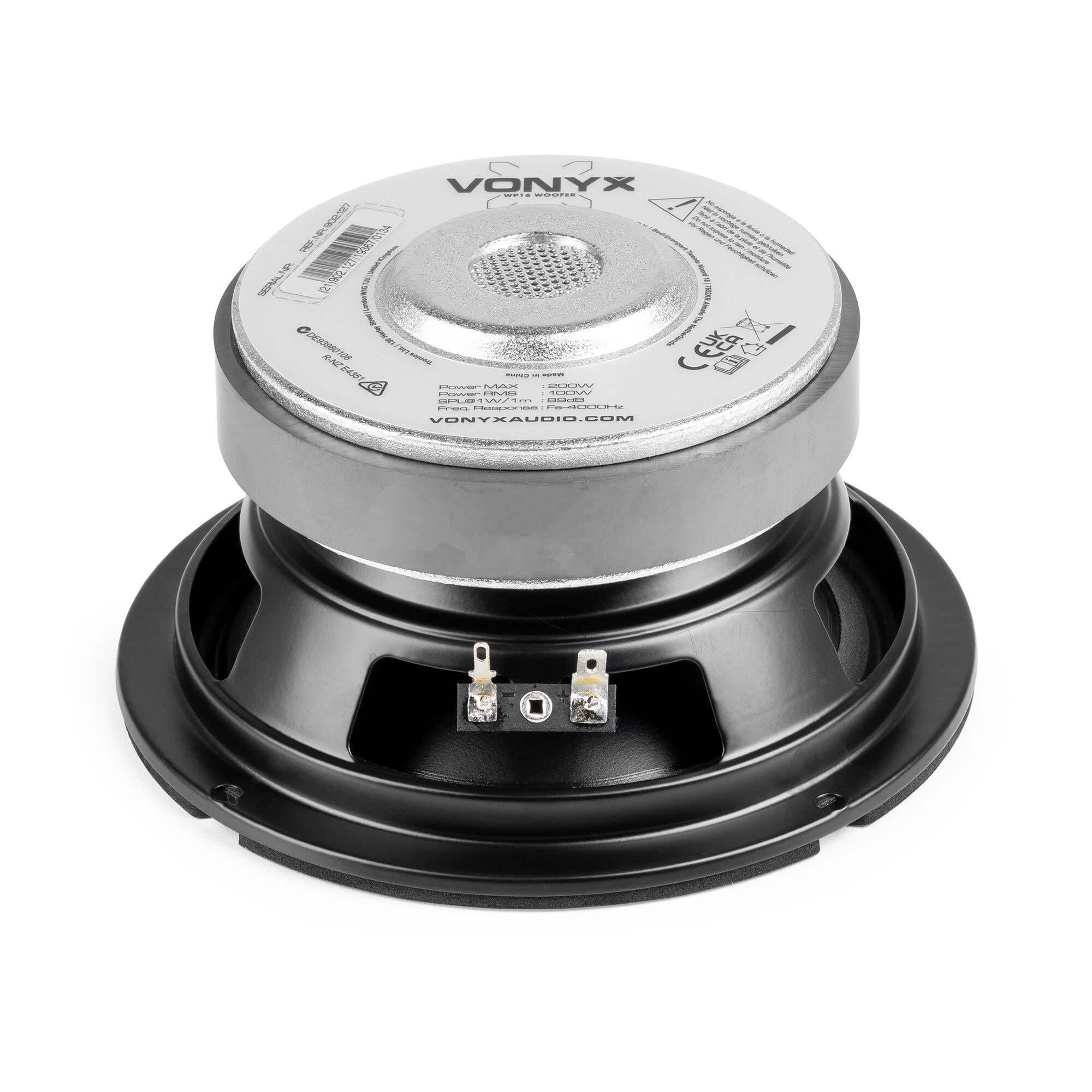 FENTON WOOFER PP/FOAM 16CM (6,5") 100W RMS 8 OHM
