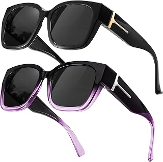 Myiaur Polarized Over Glasses Sunglasses for Women UV400 Lenses