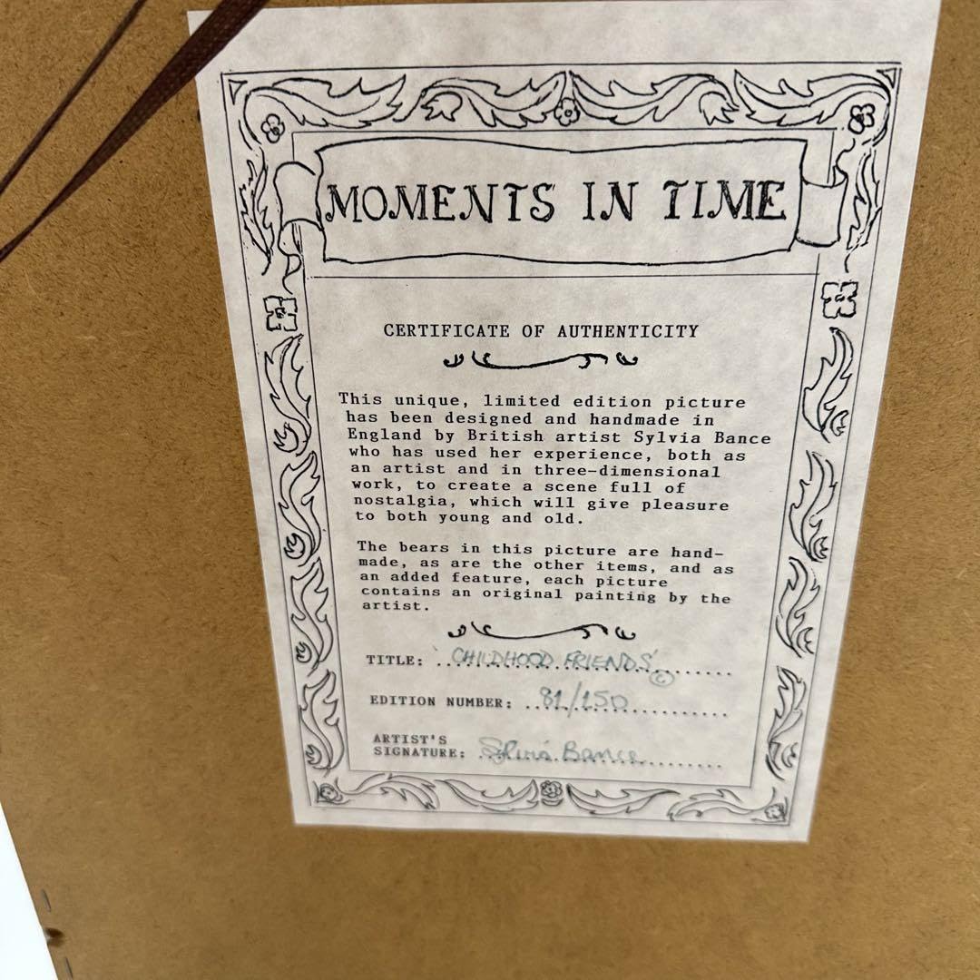 大幅値下げ！限定品81/150 テディベア Moments in Time ベア