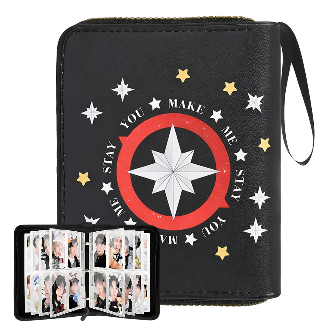 Stay Photocard Binder,SKZ Album,SKZ Skzoo Photocard Holder,Classeur Photocard Kpop,Stay Cartes à Collectionner Album 400 Pochettes,Cadeaux Kpop Merch pour STAY