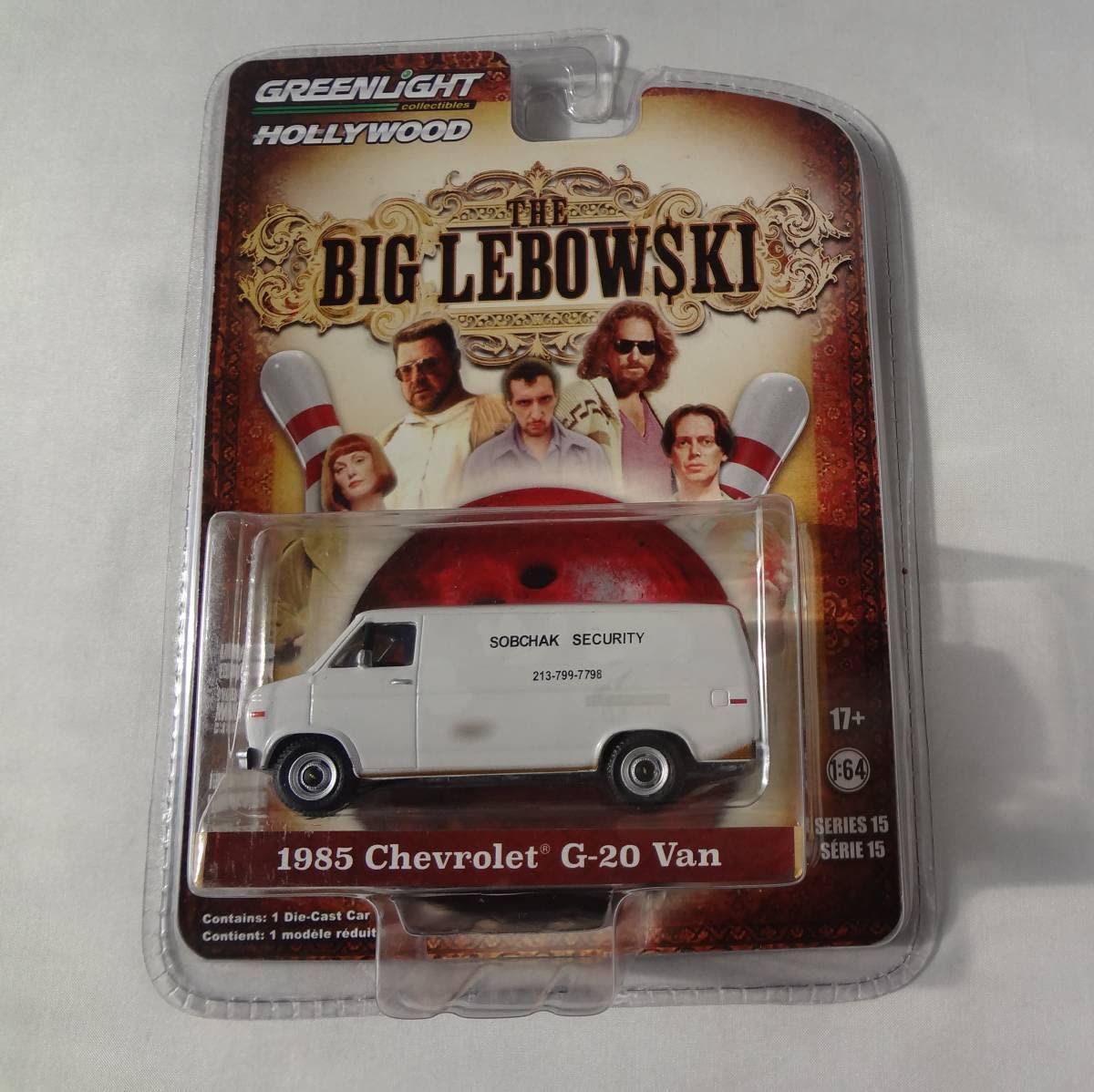Amazon.co.jp: GREENLIGHT 1/64 1985 Chevrolet G-20 Van BIG LEBOWSKI
