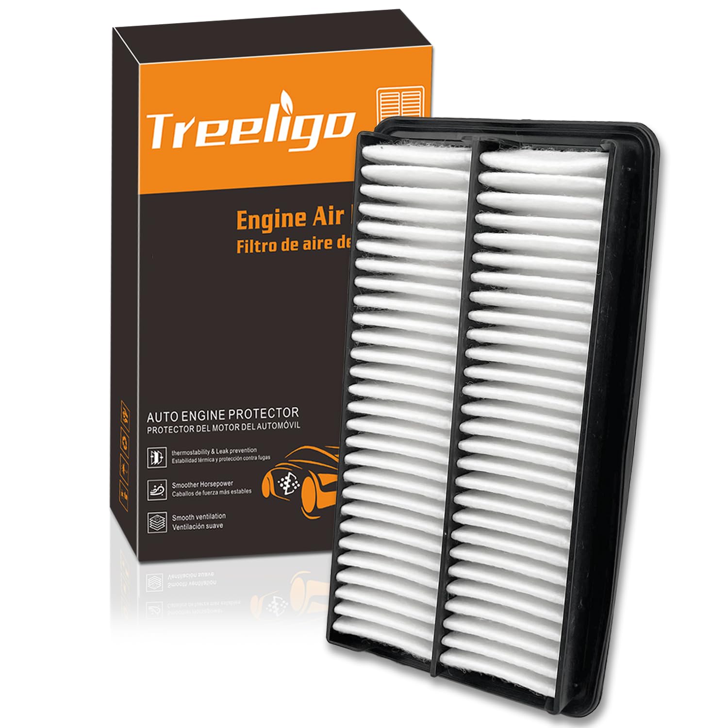 CA12061 Engine Air Filter, Replacement for Honda Pilot 2016-2022, MDX 2016-2020, Odyssey 2018-2023, Passport 2019-2023, Ridgeline 2017-2023, Acura TLX 2021-2023
