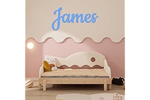 Customizable Wooden Name Sign: A Cherished Nursery Addition